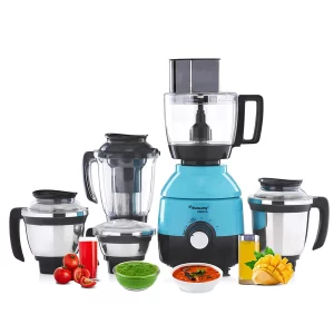 Butterfly Cresta Food Processor, 1 HP, 5 Jars (Black)