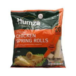 CHICKEN SPRING ROLLS BY HUMZA